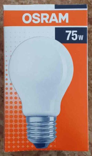 Osram 75 Watt - matt